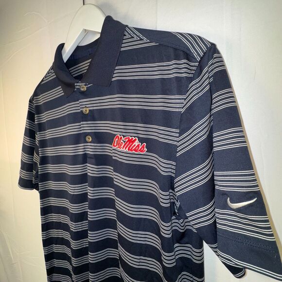 Nike Other - Nike Golf Tour Performance Dri-Fit Ole Miss 2013 Polo Shirt Mens M
